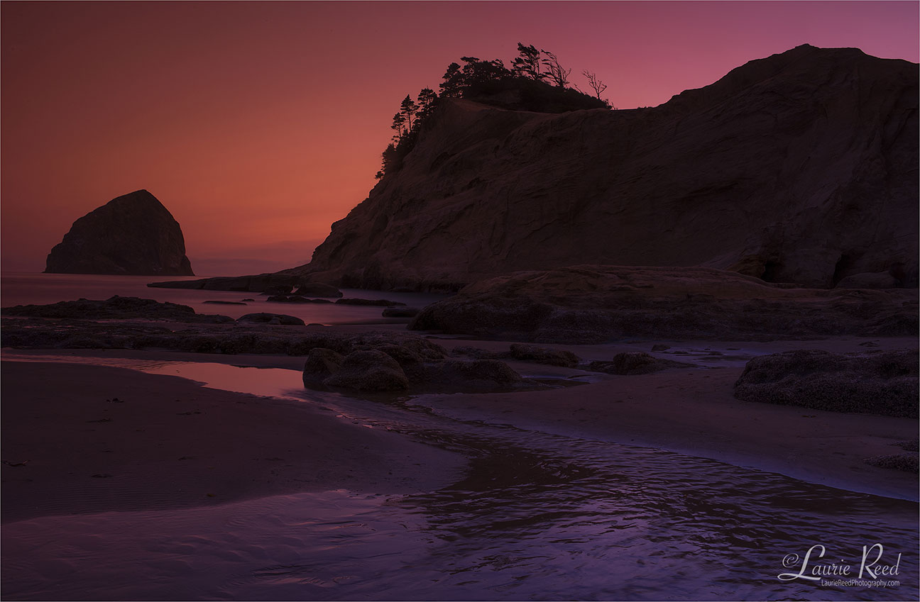 Oregon Coast Sunset - © Laurie Reed Photography