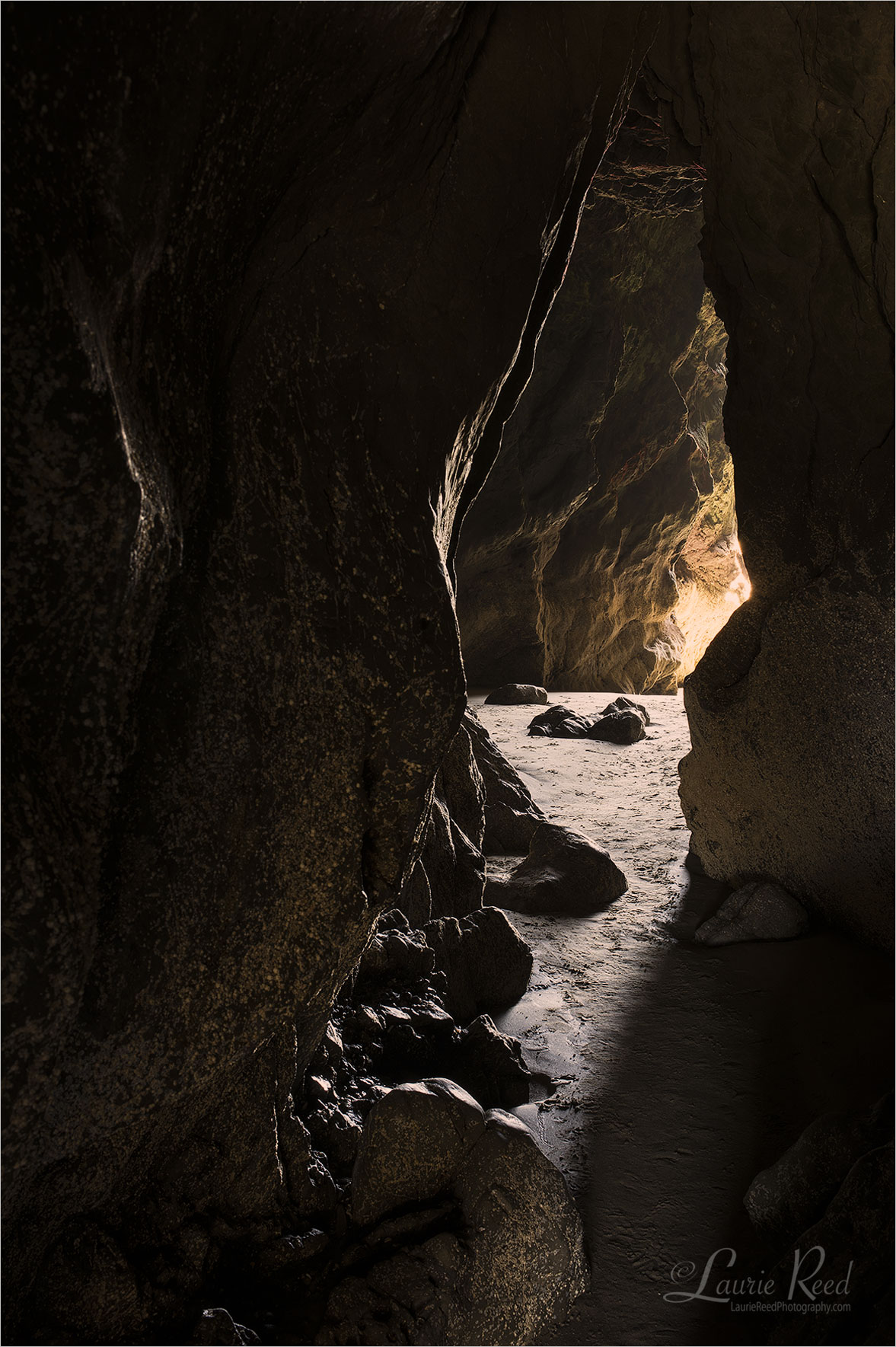 Oregon Sea Cave ©Laurie Reed Photography