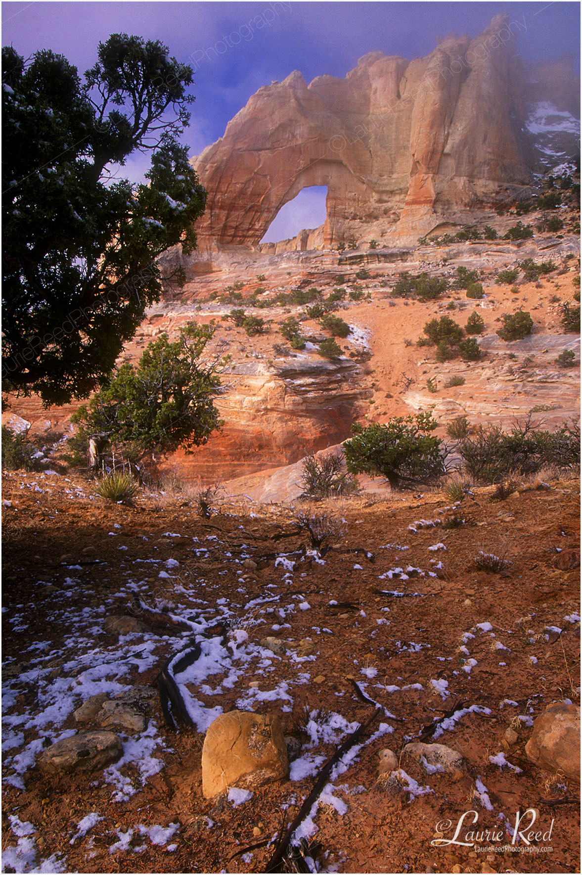 White Mesa Arch © Laurie Reed Photography