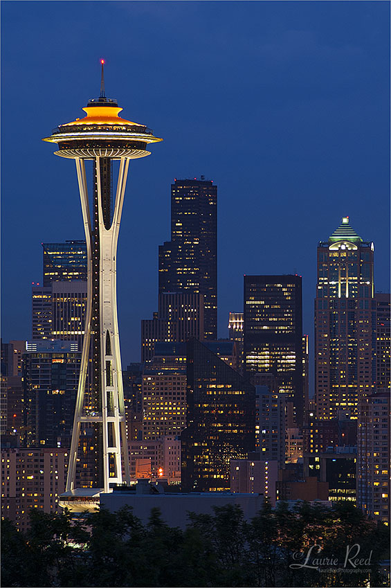 Seattle Space Needle - © Laurie Reed Photography