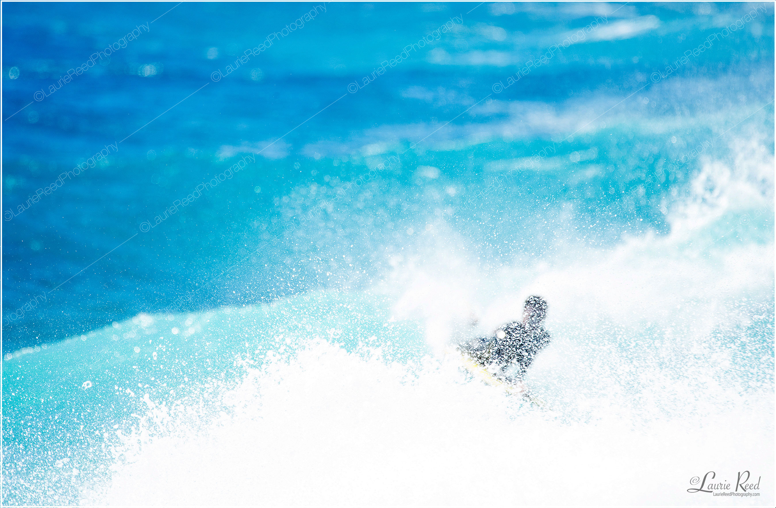 Boogie Boarder Abstract © Laurie Reed Photography