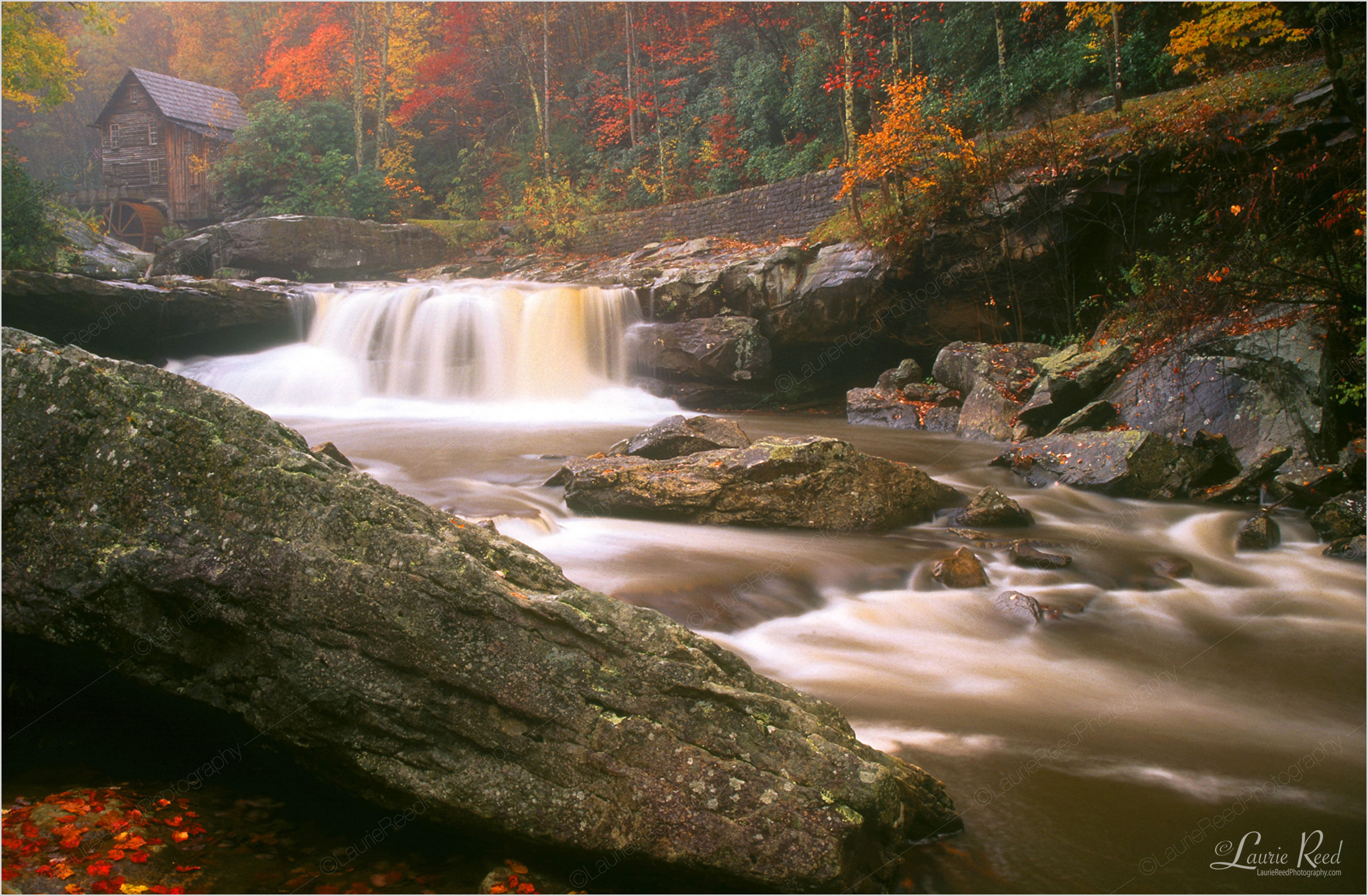 Glade Creek Grist Mill | Landscape Photography | Laurie Reed Photography